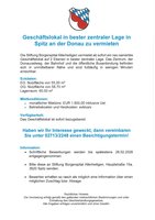 Ausschreibung Geschäftslokoal in Spitz Ausschreibung Geschäftslokoal in Spitz