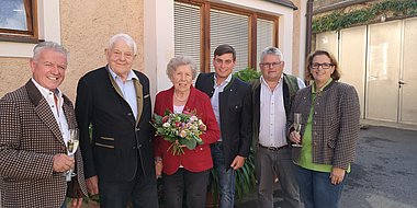 Diamantene Hochzeit - Martha u. Friedrich Lehensteiner