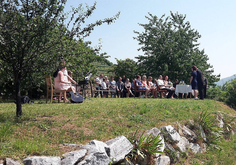 Trauung am Weitenberg bei Ferdl Denk