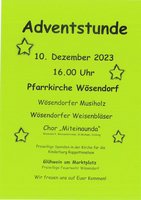 Adventstunde